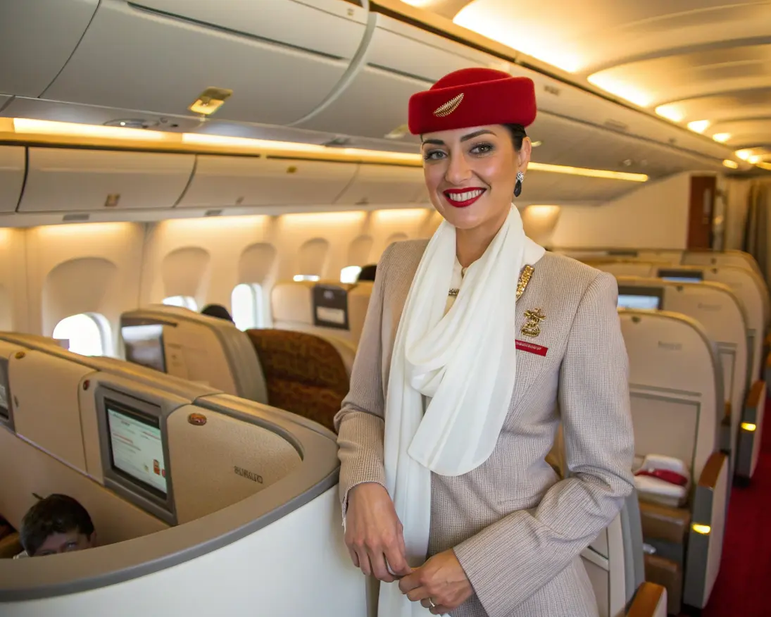 Ile zarabia stewardessa Emirates?